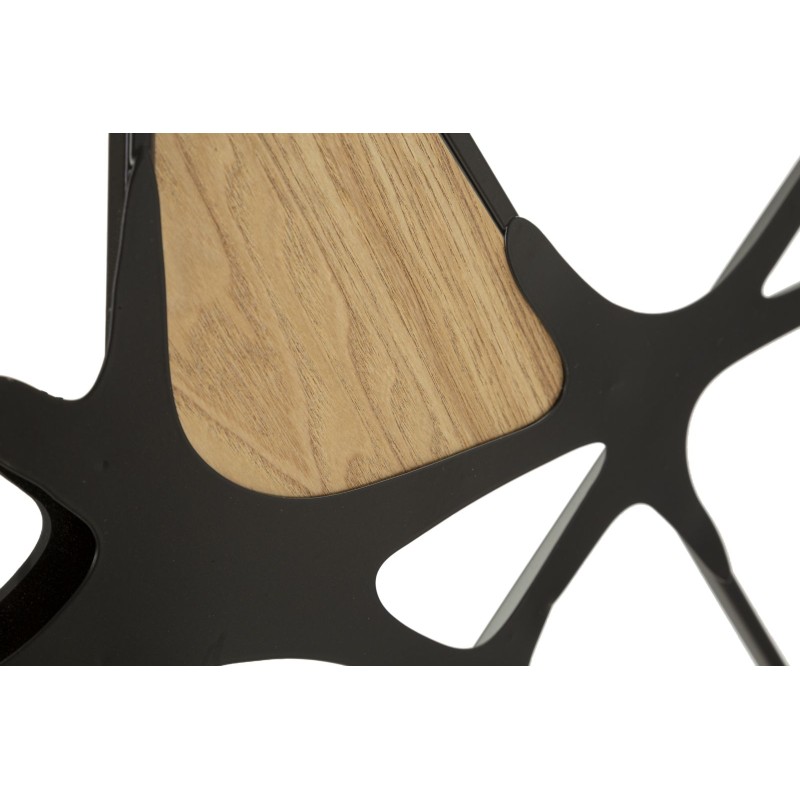 Panel mural de hierro ABSY – Minimalismo refinado para una pared elegante (114 x 2 x 80 cm)