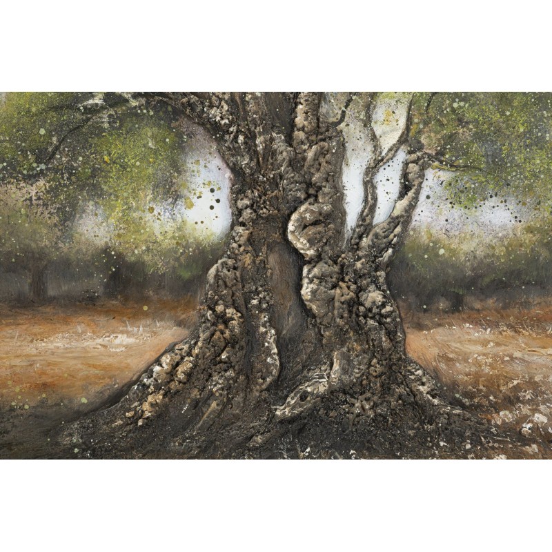Pintura al óleo de oliva C – Lujo y autenticidad artística (120 x 3,8 x 80 cm)
