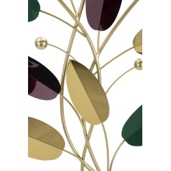 Panel de pared colorido – Paleta de colores moderna (59 x 3,8 x 98,4 cm)