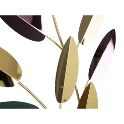 Panel mural colorido – Tamaño pequeño, gran impacto decorativo (31 x 1,9 x 61 cm)