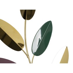 Panel mural colorido – Tamaño pequeño, gran impacto decorativo (31 x 1,9 x 61 cm)