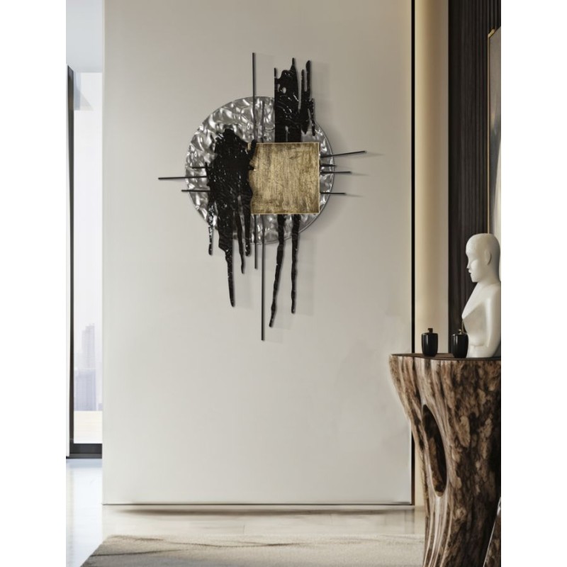 Panel de pared CRIPTON H – Diseño contemporáneo y audaz (71,8 x 6,4 x 100 cm)