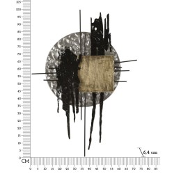 Panel de pared CRIPTON H – Diseño contemporáneo y audaz (71,8 x 6,4 x 100 cm)