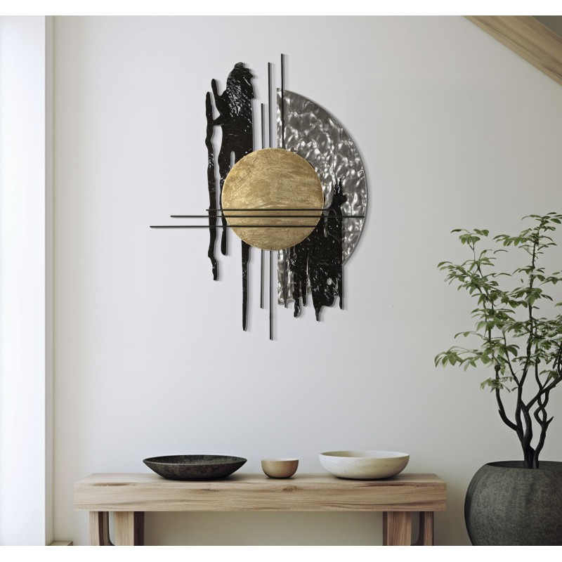 Panel de pared CRIPTON B – Líneas modernas y elegantes (78 x 5 x 102 cm)