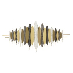 Panel mural OLIGRAMM – Escultura mural de hierro XXL (149 x 5 x 70 cm)