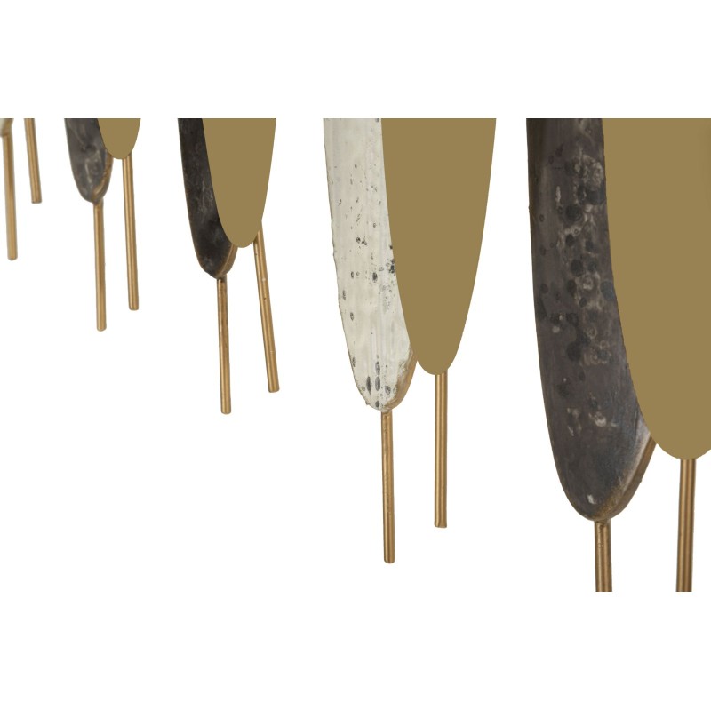 Panel mural OLIGRAMM – Escultura mural de hierro XXL (149 x 5 x 70 cm)