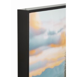 Lienzo lacado Cactus H – Grandeza y arte mural moderno (60 x 4 x 90 cm)