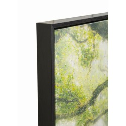 Impresión sobre lienzo lacado Bosque – Naturaleza y profundidad en tus paredes (90 x 4 x 60 cm)