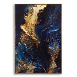 Andrómeda. Lienzo lacado – El universo en tu pared (60 x 4 x 90 cm)