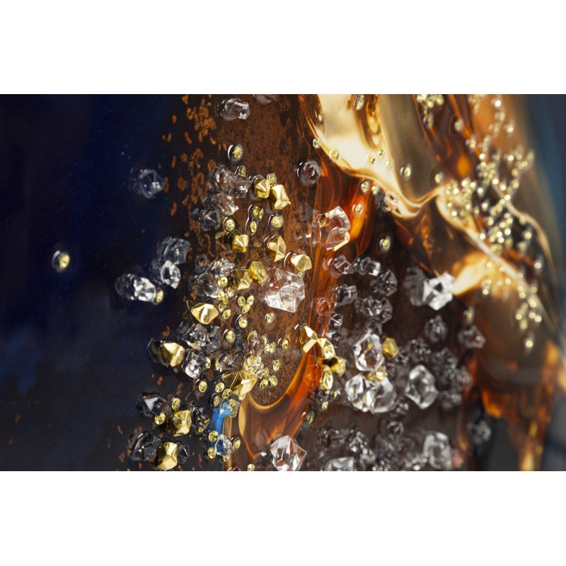 Andrómeda. Lienzo lacado – El universo en tu pared (60 x 4 x 90 cm)