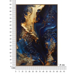 Andrómeda. Lienzo lacado – El universo en tu pared (60 x 4 x 90 cm)