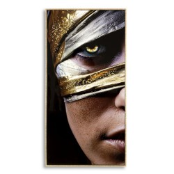 Nairobi. Lienzo lacado – Modernidad y estilo étnico (52 x 4 x 102 cm)