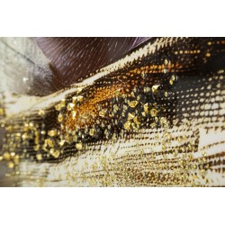 Nairobi. Lienzo lacado – Modernidad y estilo étnico (52 x 4 x 102 cm)