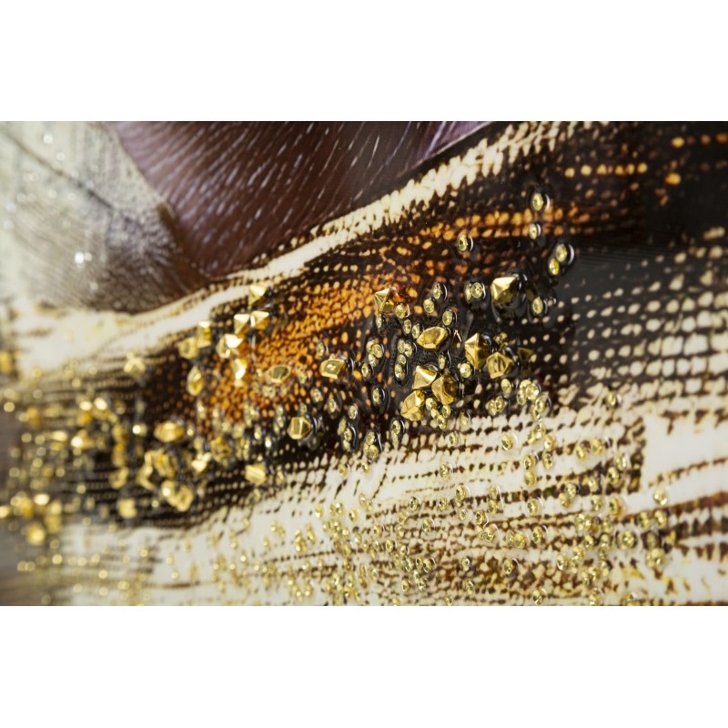 Nairobi. Lienzo lacado – Modernidad y estilo étnico (52 x 4 x 102 cm)