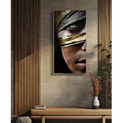 Nairobi. Lienzo lacado – Modernidad y estilo étnico (52 x 4 x 102 cm)