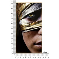 Nairobi. Lienzo lacado – Modernidad y estilo étnico (52 x 4 x 102 cm)