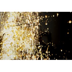 Lienzo lacado Nairobi B – Arte mural elegante y refinado (52 x 4 x 102 cm)