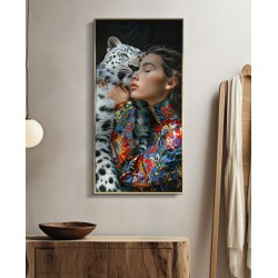 Moira Lienzo lacado – Sofisticación y colores sutiles (52 x 4 x 102 cm)