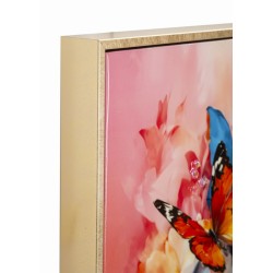 Pintura sobre lienzo lacado, Marty H – Arte y sofisticación mural (62 x 4 x 92 cm)