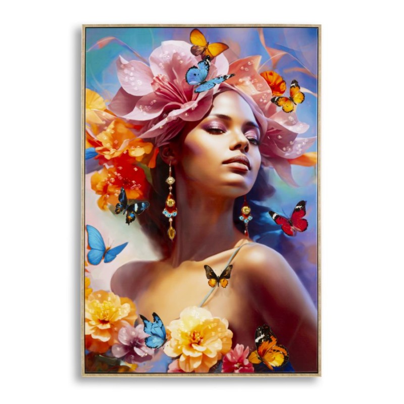 Pintura sobre lienzo lacado de Marty B – Creatividad y estilo (62 x 4 x 92 cm)