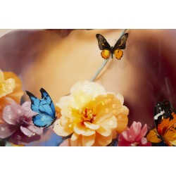 Pintura sobre lienzo lacado de Marty B – Creatividad y estilo (62 x 4 x 92 cm)