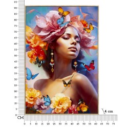 Pintura sobre lienzo lacado de Marty B – Creatividad y estilo (62 x 4 x 92 cm)