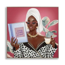 Spa de lujo en lona lacada B – Sofisticación XXL (82 x 4 x 82 cm)