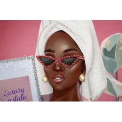 Spa de lujo en lona lacada B – Sofisticación XXL (82 x 4 x 82 cm)