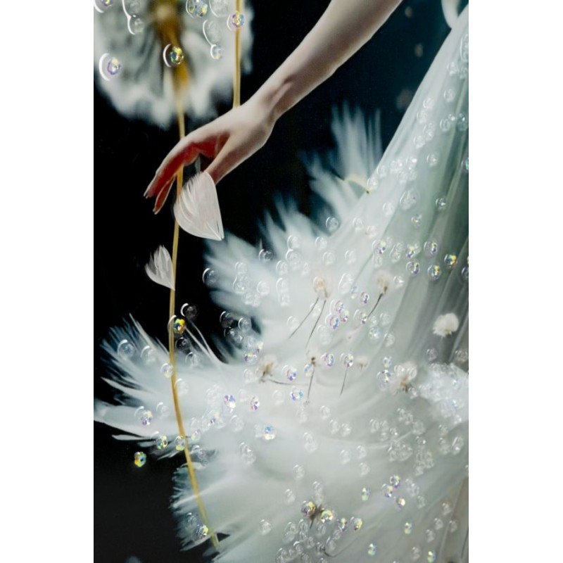 Pintura sobre lienzo lacado A – Diseño y modernidad (72 x 4 x 102 cm)