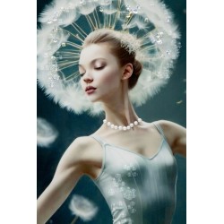 Pintura sobre lienzo lacado B – Estilo y refinamiento contemporáneos (72 x 4 x 102 cm)