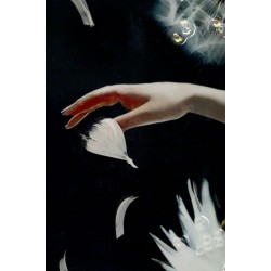 Pintura sobre lienzo lacado B – Estilo y refinamiento contemporáneos (72 x 4 x 102 cm)