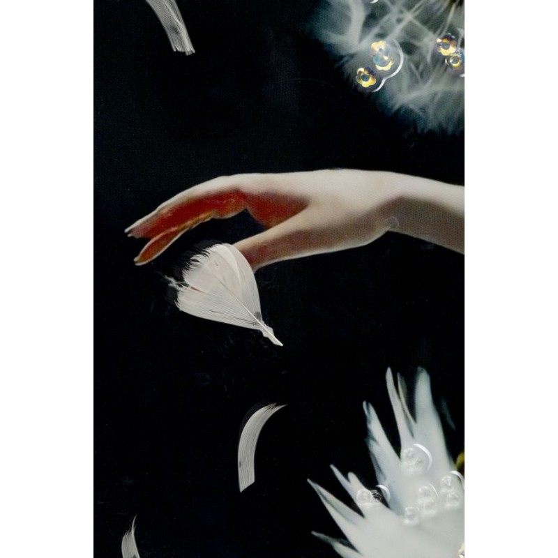 Pintura sobre lienzo lacado B – Estilo y refinamiento contemporáneos (72 x 4 x 102 cm)