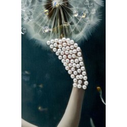 Pintura sobre lienzo lacado B – Estilo y refinamiento contemporáneos (72 x 4 x 102 cm)