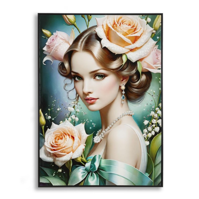 Lienzo lacado de fantasía B – Colores y originalidad decorativa (72 x 4 x 102 cm)