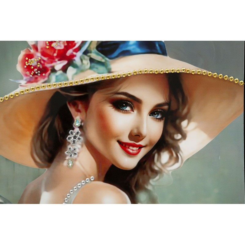 Lienzo lacado elegante H – Refinamiento clásico y modernidad (52 x 4,5 x 152 cm)