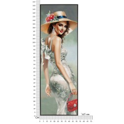 Lienzo lacado elegante H – Refinamiento clásico y modernidad (52 x 4,5 x 152 cm)