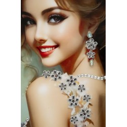 Lienzo lacado elegante B – Lujo y sofisticación atemporales (52 x 4,5 x 152 cm)