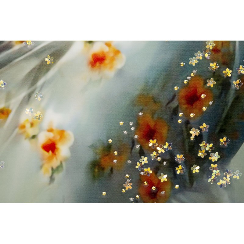 Lienzo lacado elegante B – Lujo y sofisticación atemporales (52 x 4,5 x 152 cm)