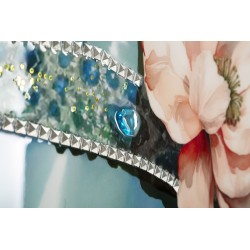 Pintura sobre lienzo lacado PAM B – Elegancia y estilo mural (62 x 4 x 92 cm)