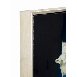 Pintura sobre lienzo lacado Isabel B – Refinamiento contemporáneo (72 x 4 x 102 cm)