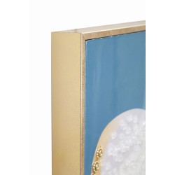 Pintura sobre lienzo lacado B – Elegancia y armonía (62 x 4 x 92 cm)