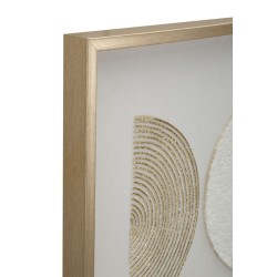 Pintura abstracta sobre lienzo B – Expresión artística moderna (60 x 3 x 60 cm)