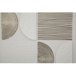 Pintura abstracta sobre lienzo B – Expresión artística moderna (60 x 3 x 60 cm)