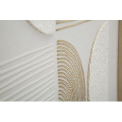 Pintura abstracta sobre lienzo B – Expresión artística moderna (60 x 3 x 60 cm)