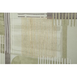 Impreso sobre lienzo H – Minimalismo y elegancia mural (60 x 3 x 60 cm)