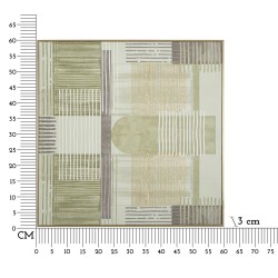 Impreso sobre lienzo H – Minimalismo y elegancia mural (60 x 3 x 60 cm)