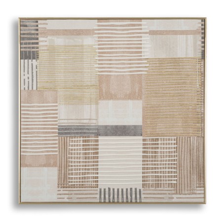 Lienzo impreso B – Estilo contemporáneo y sutil (60 x 3 x 60 cm)