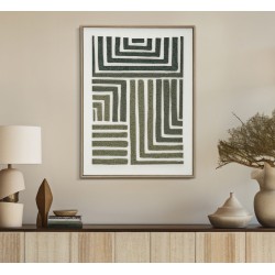 Pintura 3D sobre lienzo enmarcado B – Efecto espectacular y moderno (60 x 2,9 x 80 cm)