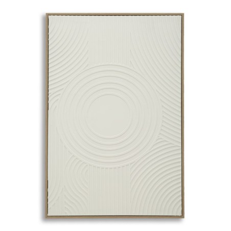 Pintura sobre lienzo Sencillez A – Sobriedad y delicadeza XXL (80 x 3,8 x 120 cm)