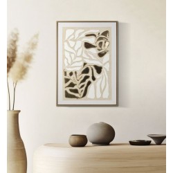 Lienzo lacado acrílico A – Modernidad y estilo contemporáneo (60 x 3,3 x 80 cm)